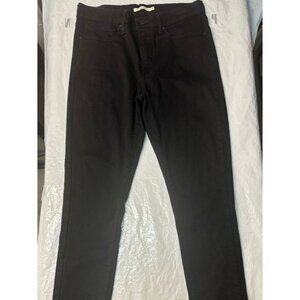 Levi's Women's 311 Slimming Skinny Jeans 31x28 Stretch Black